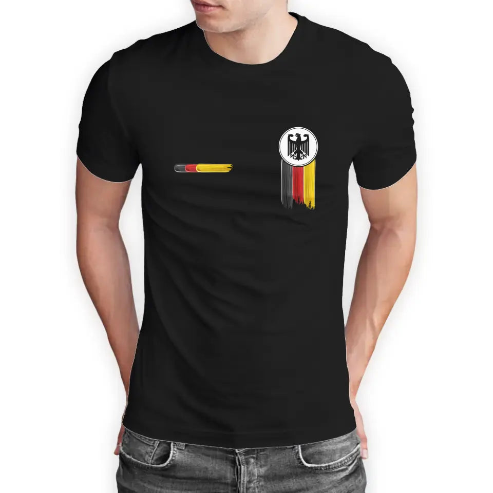 T-Shirt "EM-Deutschland" mit Wunschtext