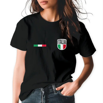 T-Shirt "EM Italien" mit Wunschtext