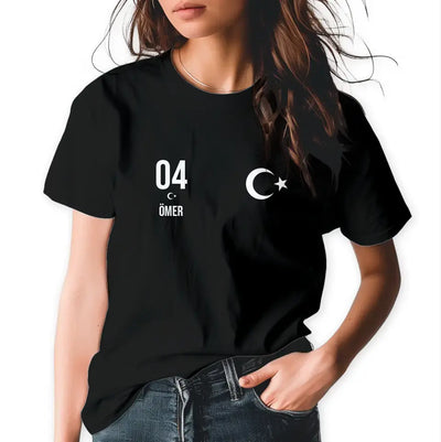 T-Shirt "EM Türkei" mit Wunschtext