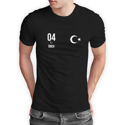 T-Shirt "EM Türkei" mit Wunschtext