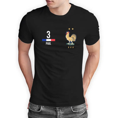 T-Shirt "EM Frankreich" mit Wunschtext