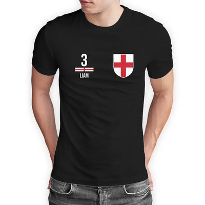 T-Shirt "EM England" mit Wunschtext