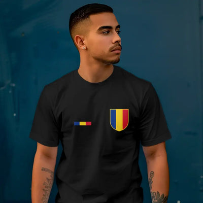 T-Shirt "EM Rumänien" mit Wunschtext