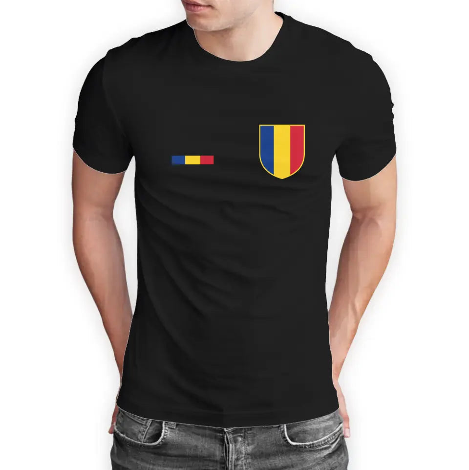 T-Shirt "EM Rumänien" mit Wunschtext