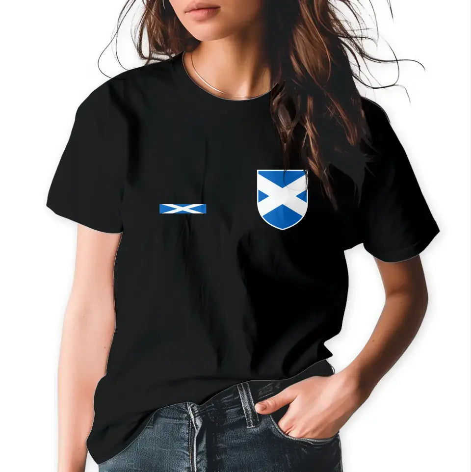 T-Shirt "EM Schottland" mit Wunschtext