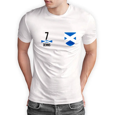 T-Shirt "EM Schottland" mit Wunschtext