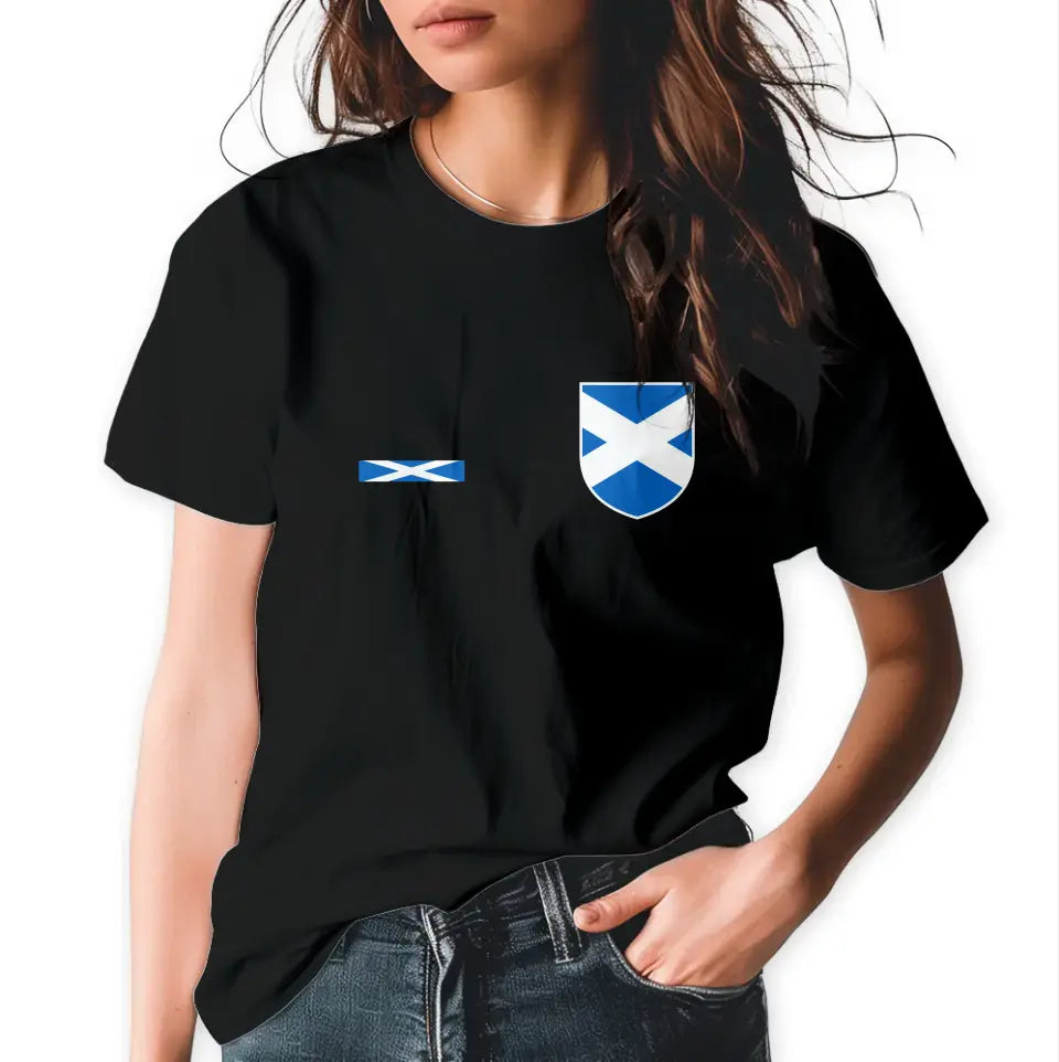 T-Shirt "EM Schottland" mit Wunschtext