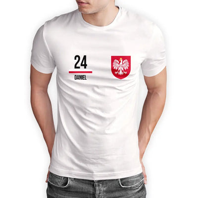 T-Shirt "EM Polen" mit Wunschtext