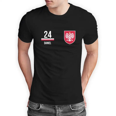 T-Shirt "EM Polen" mit Wunschtext