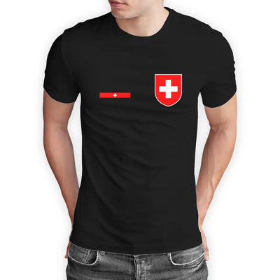 T-Shirt "EM Schweiz" mit Wunschtext