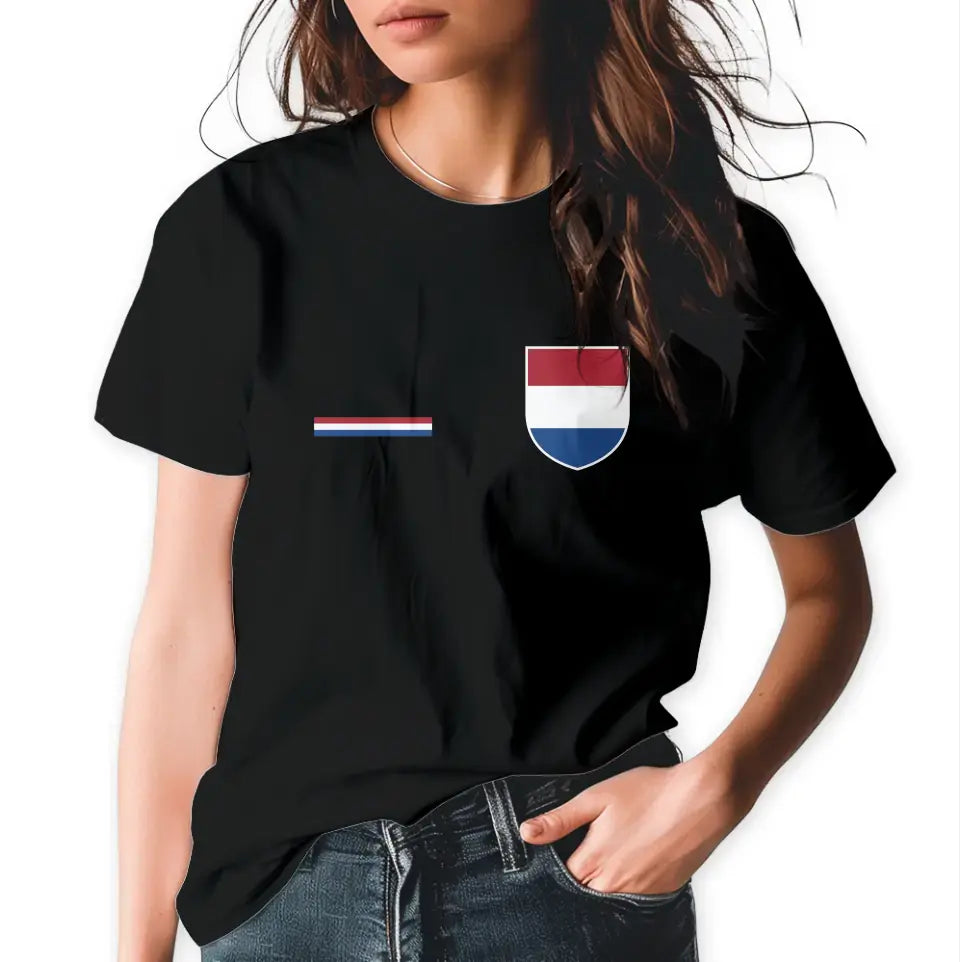 T-Shirt "EM Niederlande" mit Wunschtext