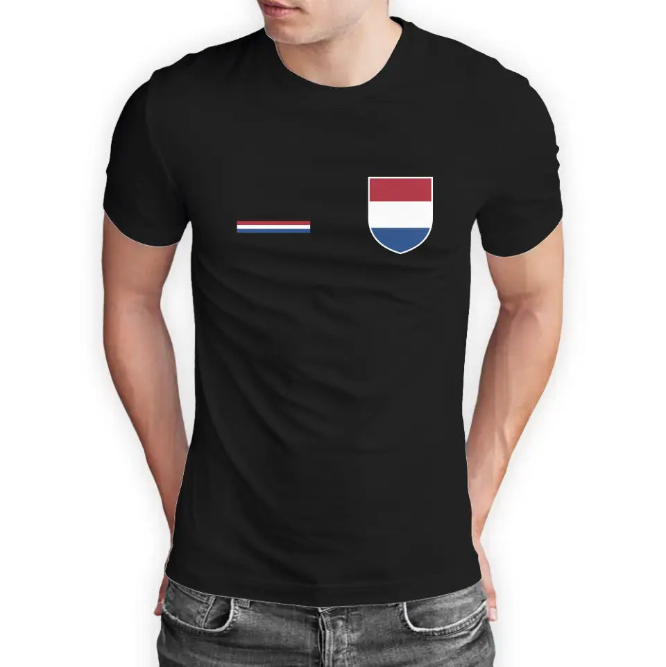 T-Shirt "EM Niederlande" mit Wunschtext