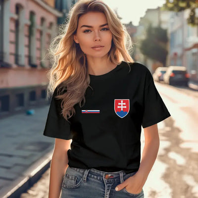 T-Shirt "EM Slowakei" mit Wunschtext