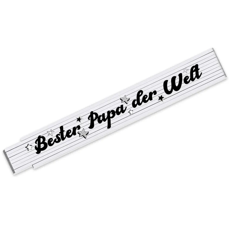 Zollstock "Bester Papa der Welt"